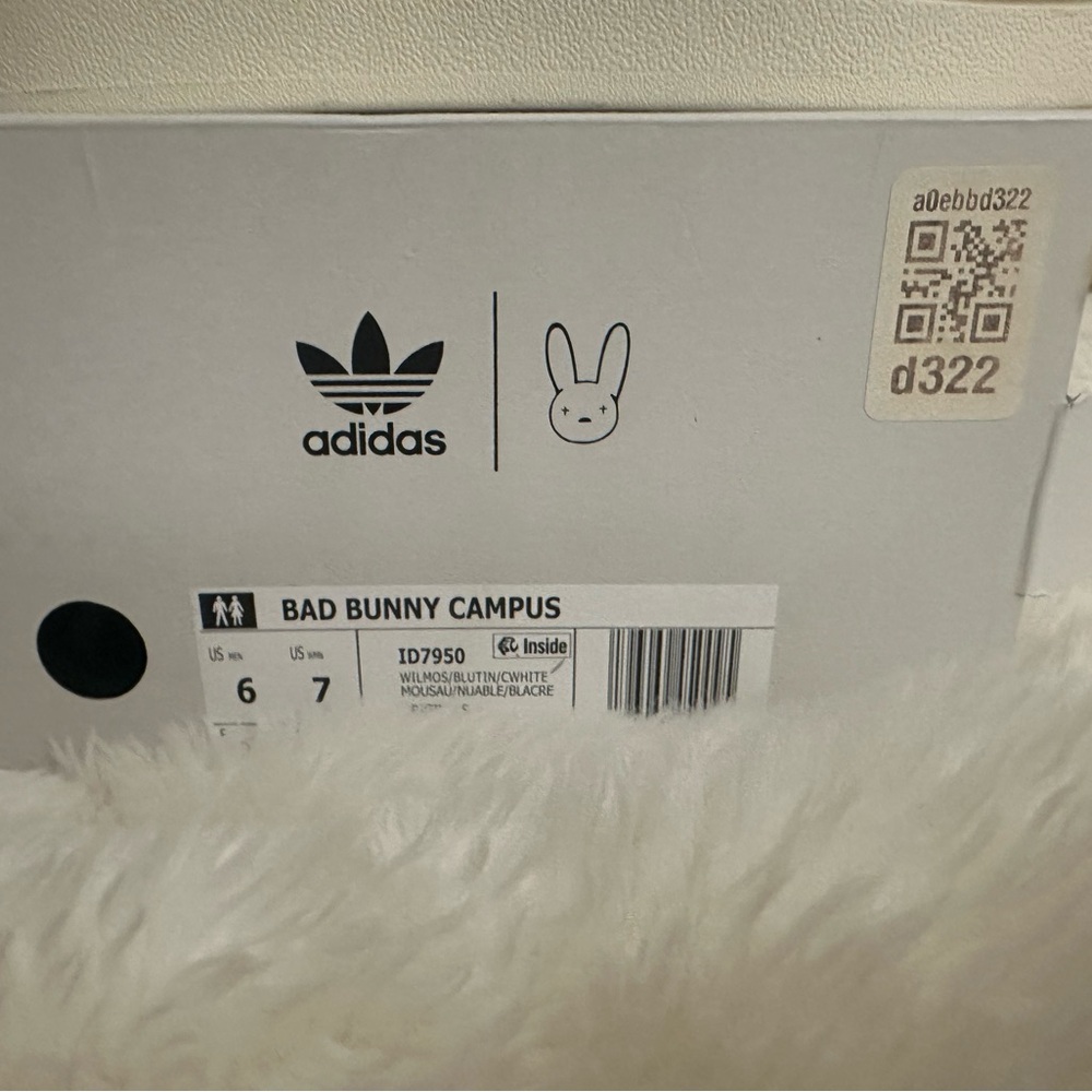 adidas Women's Sneakers in Olive and Cream - Picture 5 of 5